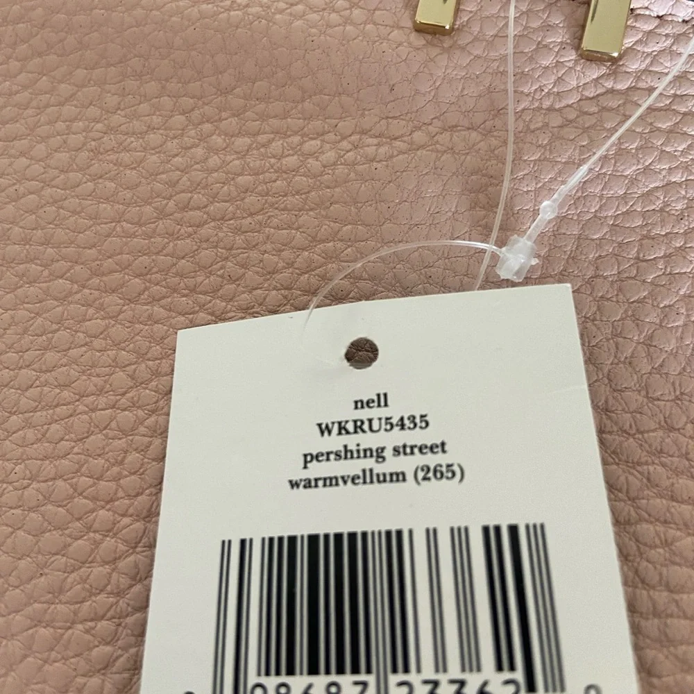 NWT Kate Spade Pershing Street Warmvellum  WKRU5435 Satchel Handbag